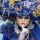 Mascara Blanca De Carnaval