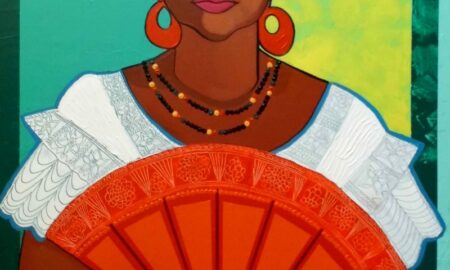Pintura Inspirada En La Cultura Afrodesceniente