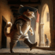 El Paseo Del Gato Con Botas En La Toscana