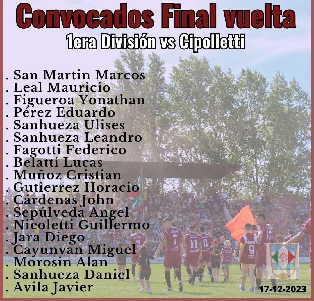 campeón - plantel