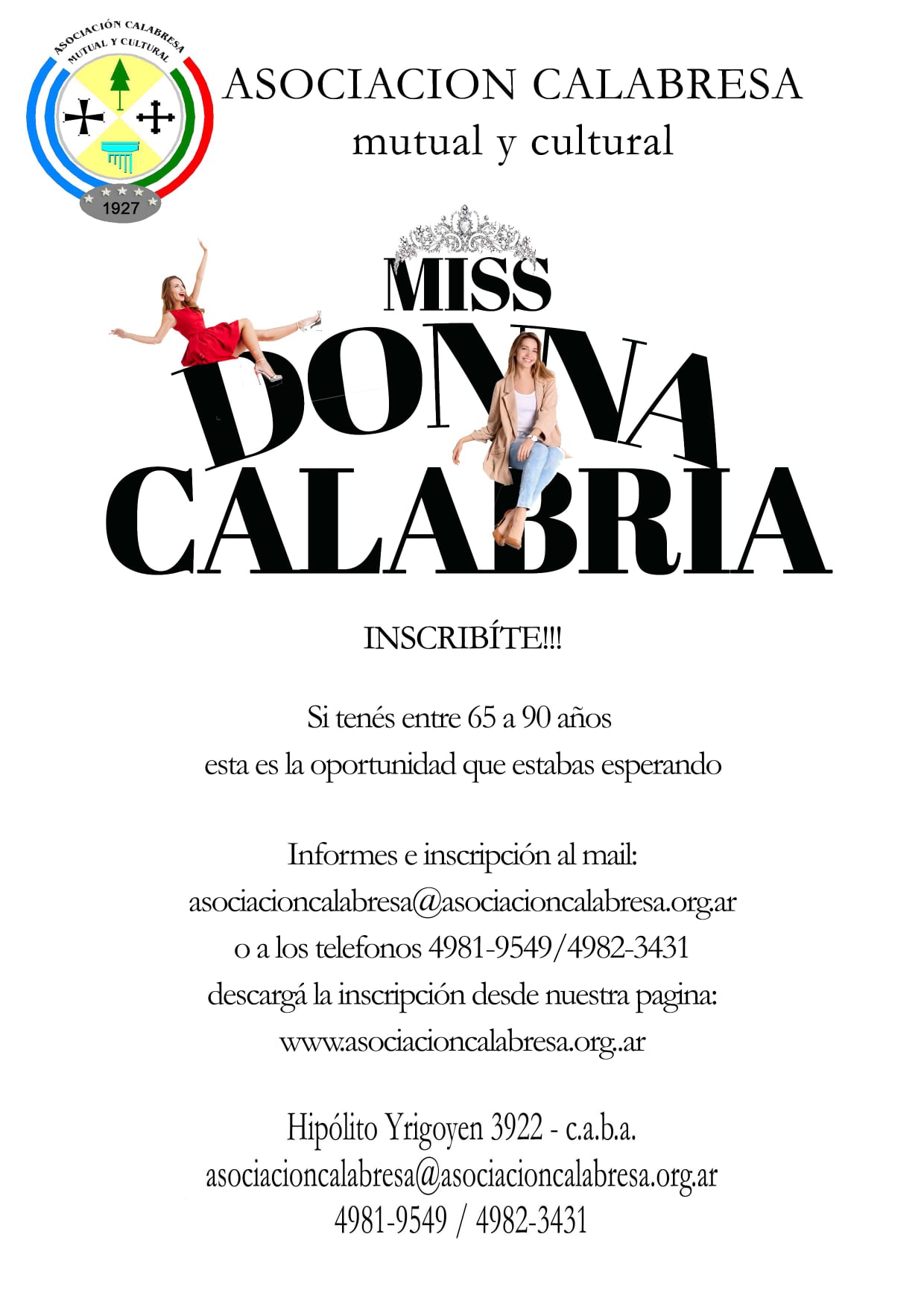 Miss Donna Calabria - Miss Donna Calabria Concurso
