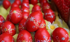 Costumbres pascuales - huevos de pascua