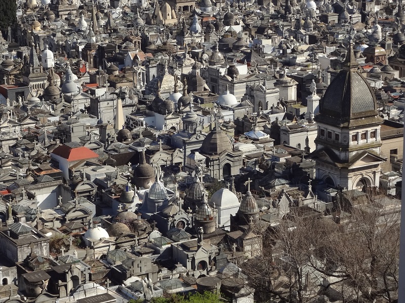 Liliana Crociati - Imagen Panoramica Del Cementerio De La Recoleta.