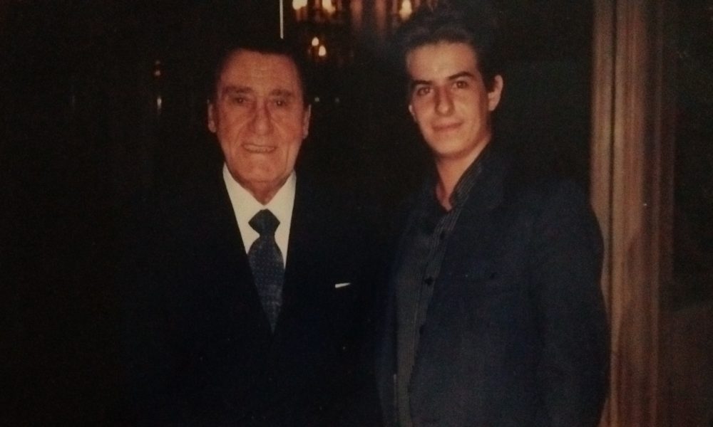 Sordi - Alberto Sordi en el Hotel Alvear