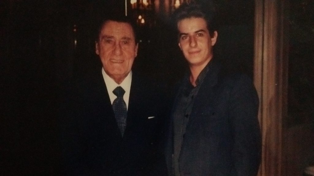 Sordi - Alberto Sordi en el Hotel Alvear