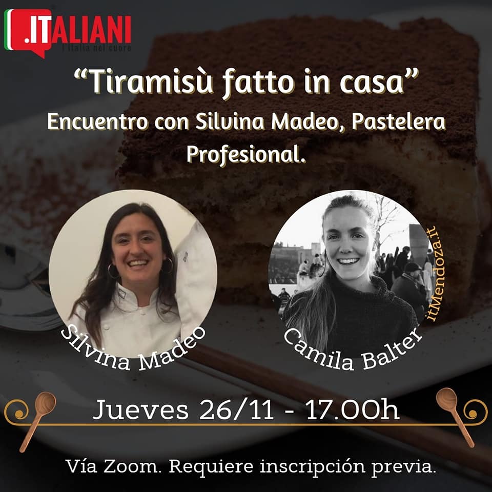 Evento Zoom Tiramisu