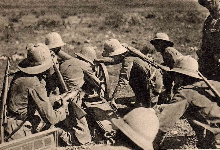 Gaspar Fazzi - Bateria Italiana En Etiopia