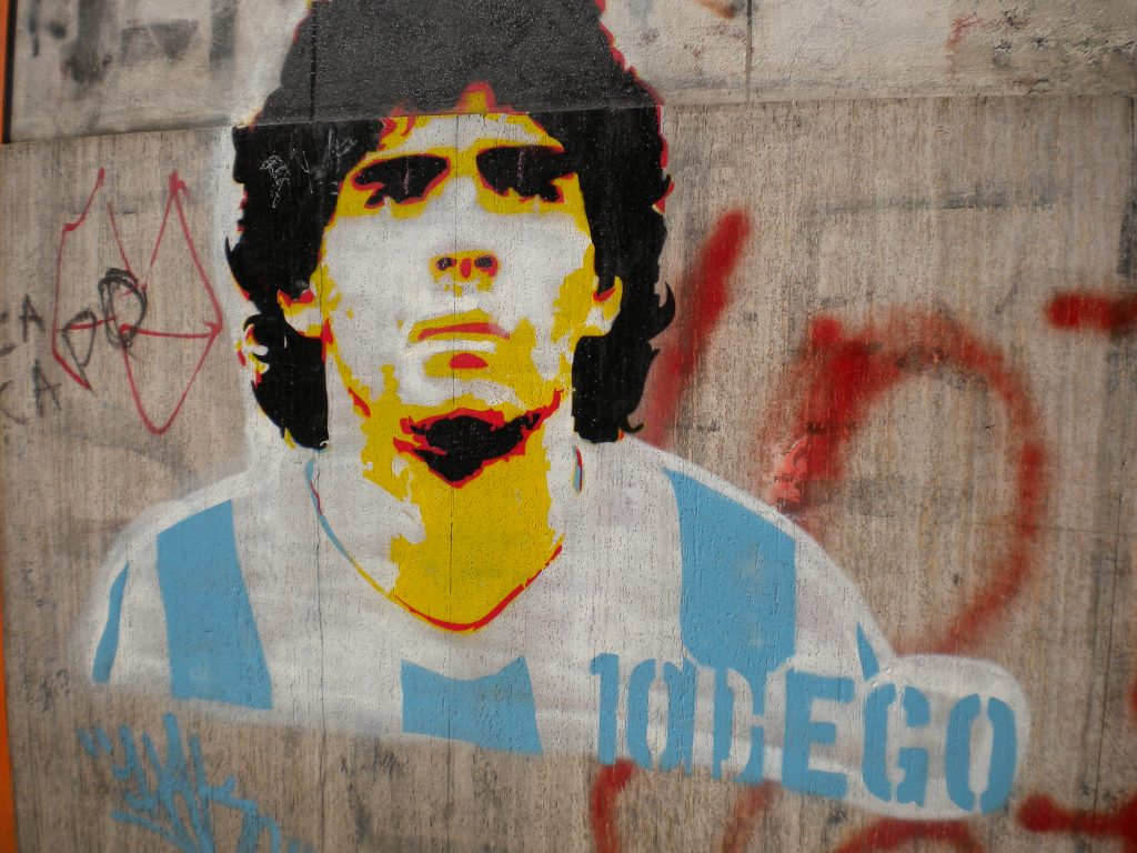 Diego Armando Maradona - Grafitti