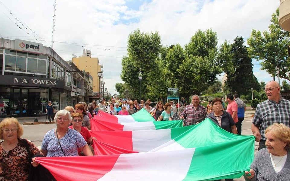 112° Peregrinación italiana - Bandera italiana