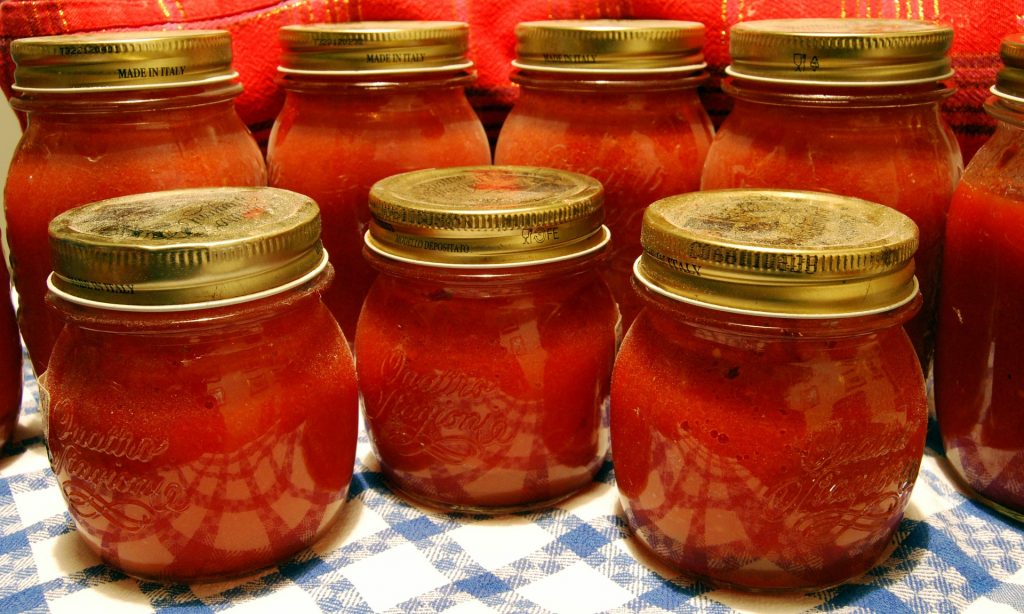 Conserva de tomates - Tomates