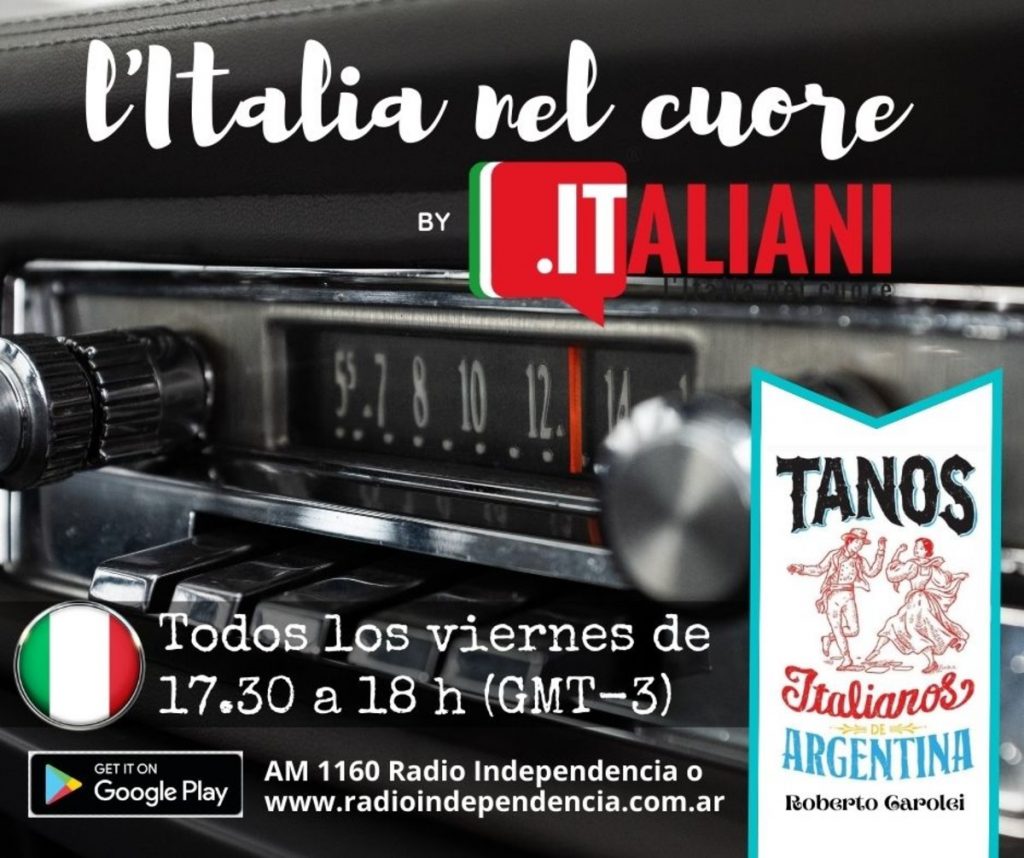 L'Italia nel cuore - Flyer Itradio