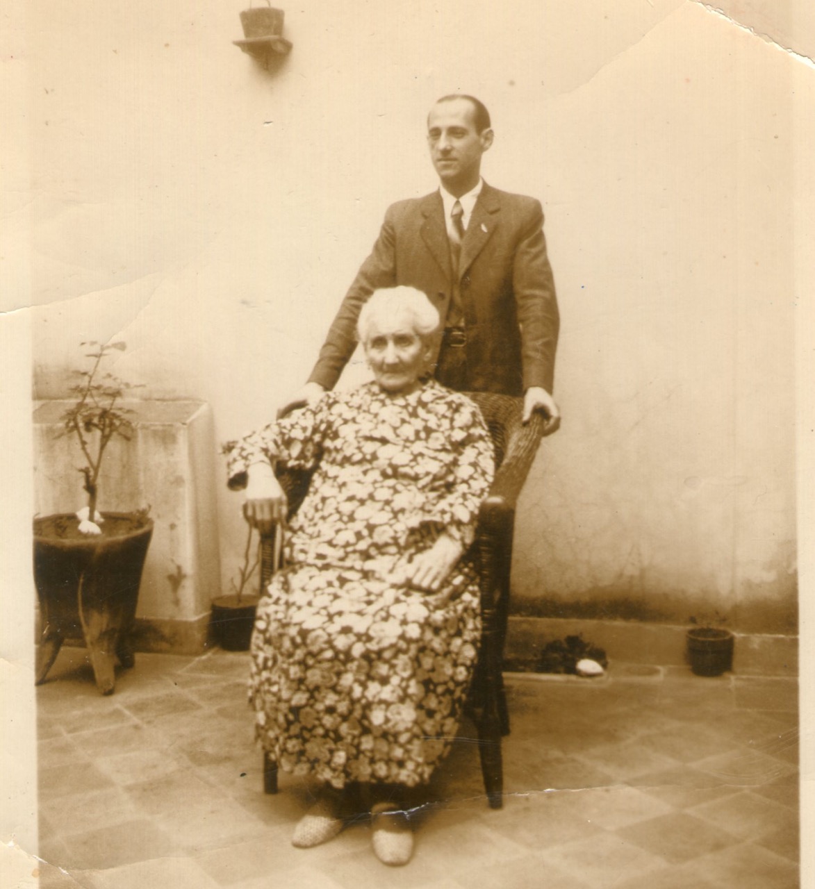Canovi - Su Abuelo Renato Con Su Nonna Marcellina