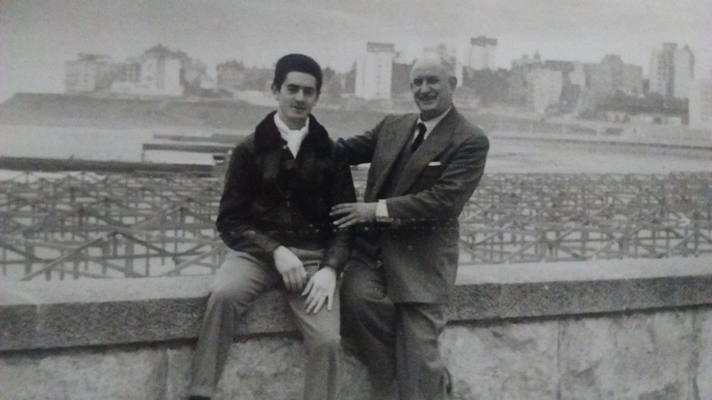 Don Giuseppe Gandolfo y mi papá Ernesto