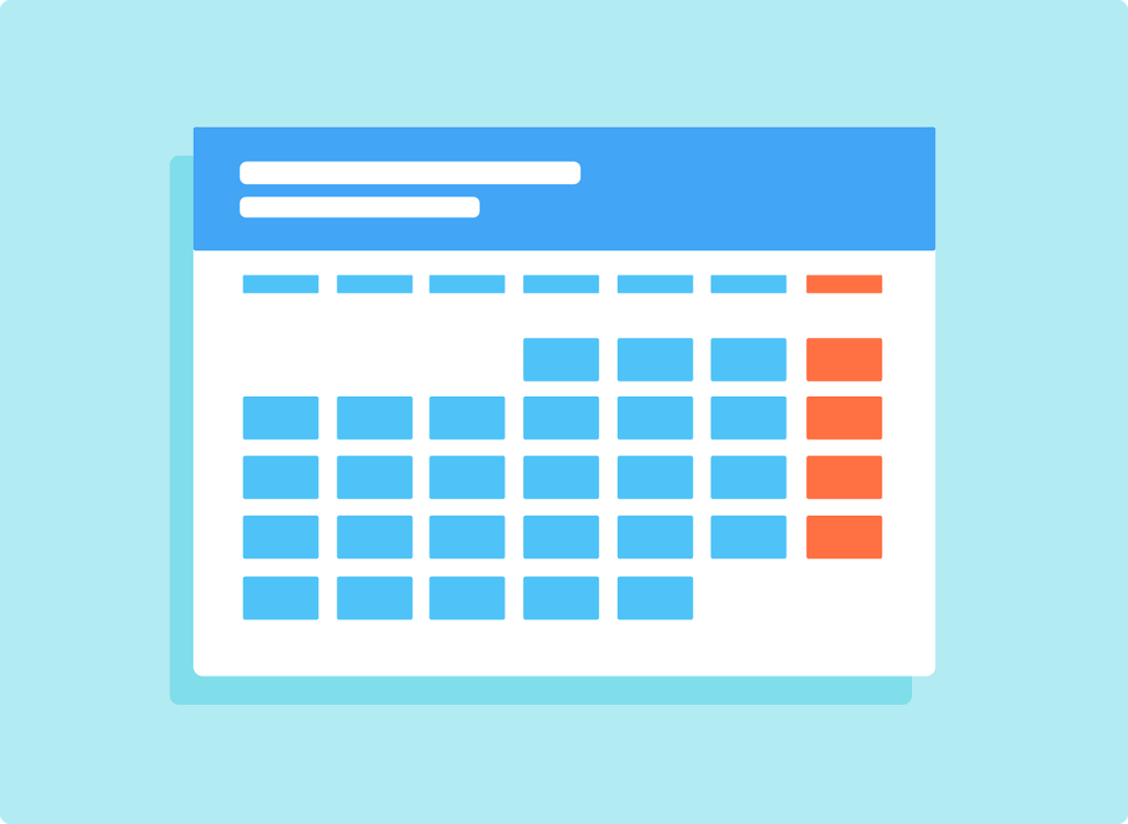 Centros de testeo - Calendar