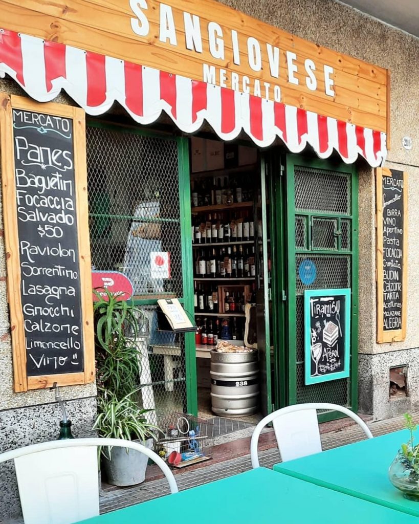 Fachada del Sangiovese Mercato