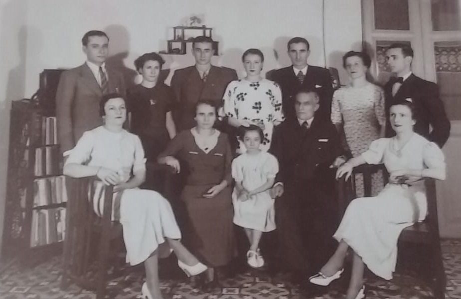Manfredi - Familia Manfredi Fortuanto Alrededor De 1930