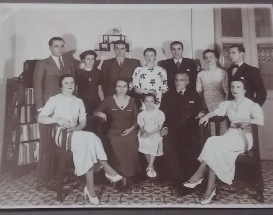 Manfredi - Familia Manfredi Fortuanto Alrededor De 1930