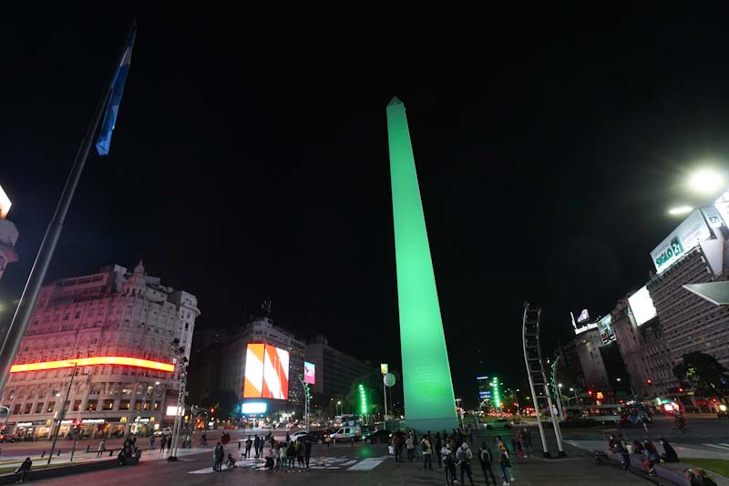 intervenciones - Obelisco Verde