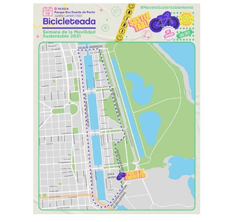 bicicleteada - Mapa