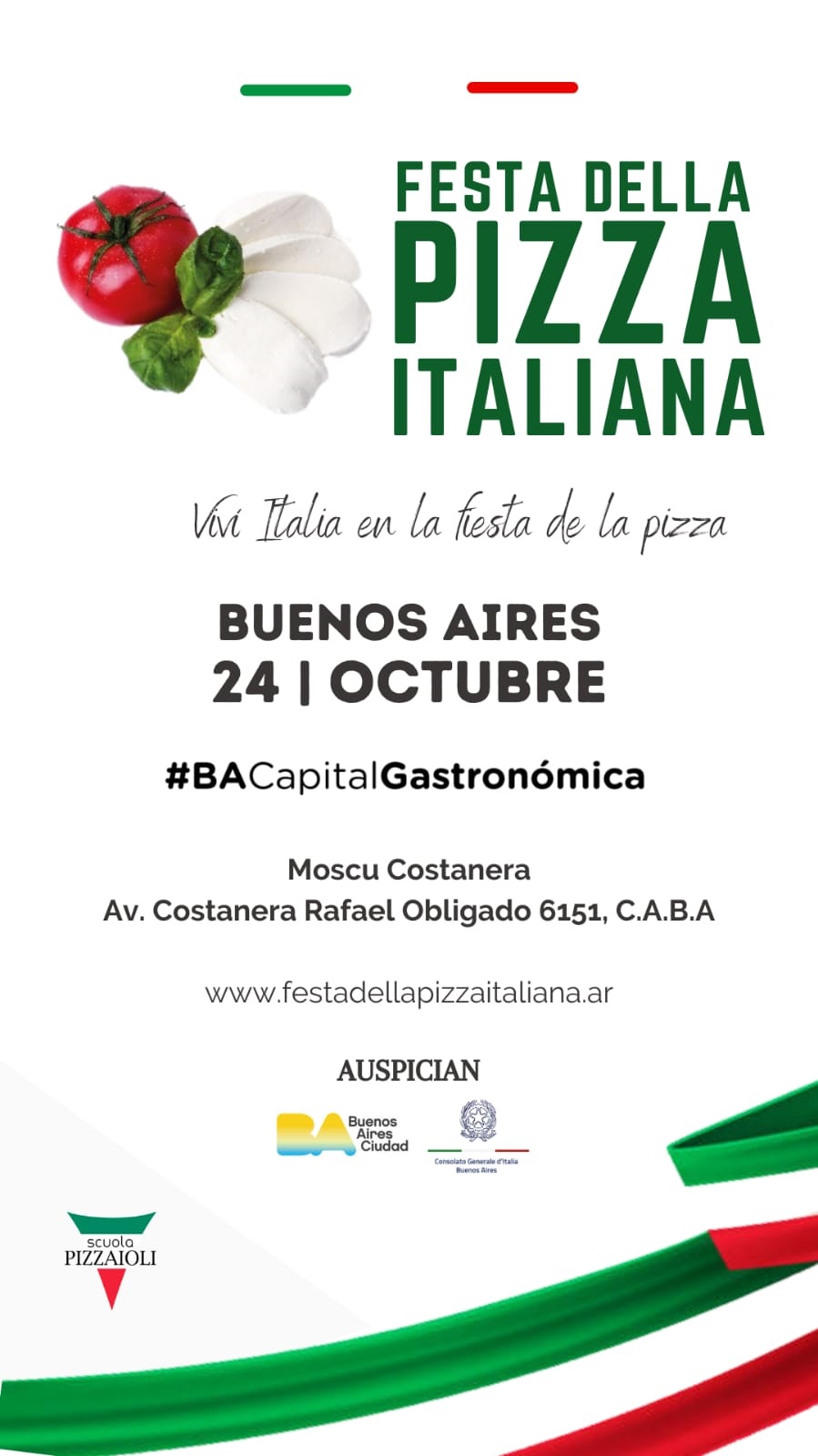 Feste Della Pizza -Feste Della Pizza Italiana Flyer