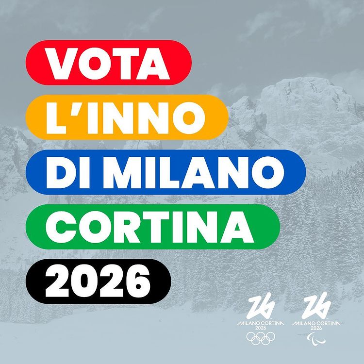 Milano Cortina 2026 - Votá Himno Jjoo Milano Cortina 2026