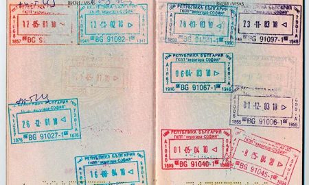 Sellos en los pasaportes -Pasaporte Con Sellos