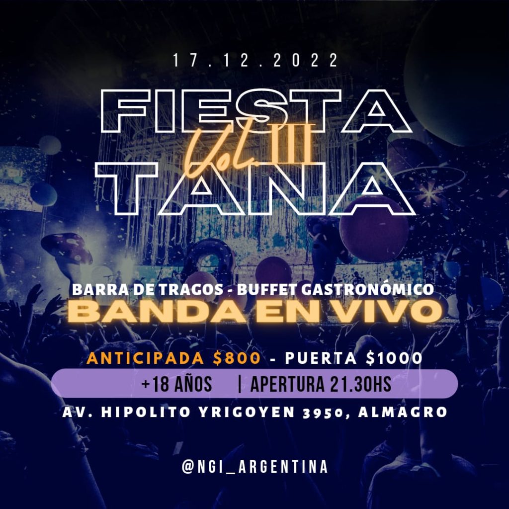 Fiesta tana - Flyer