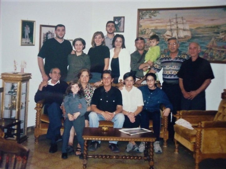 Mi primo Michele Perrone y toda su familia