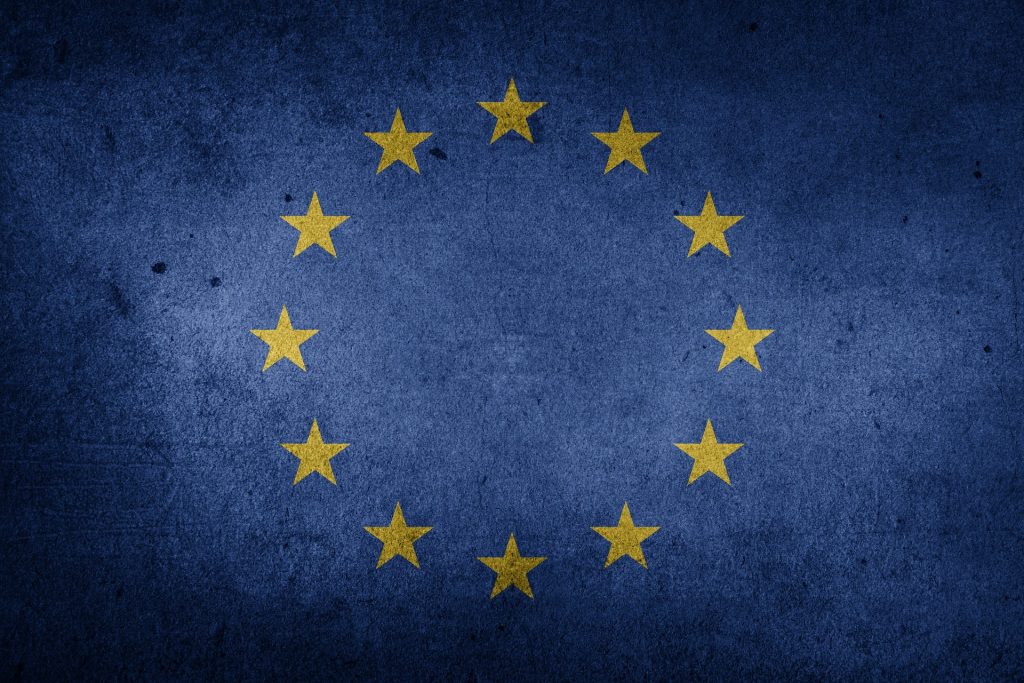 Unión Europea - Bandera Union Europea.