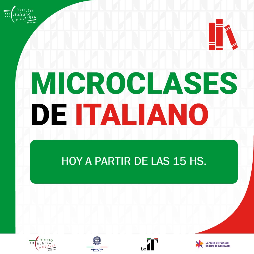 Feria Del Libro Microclases De Italiano