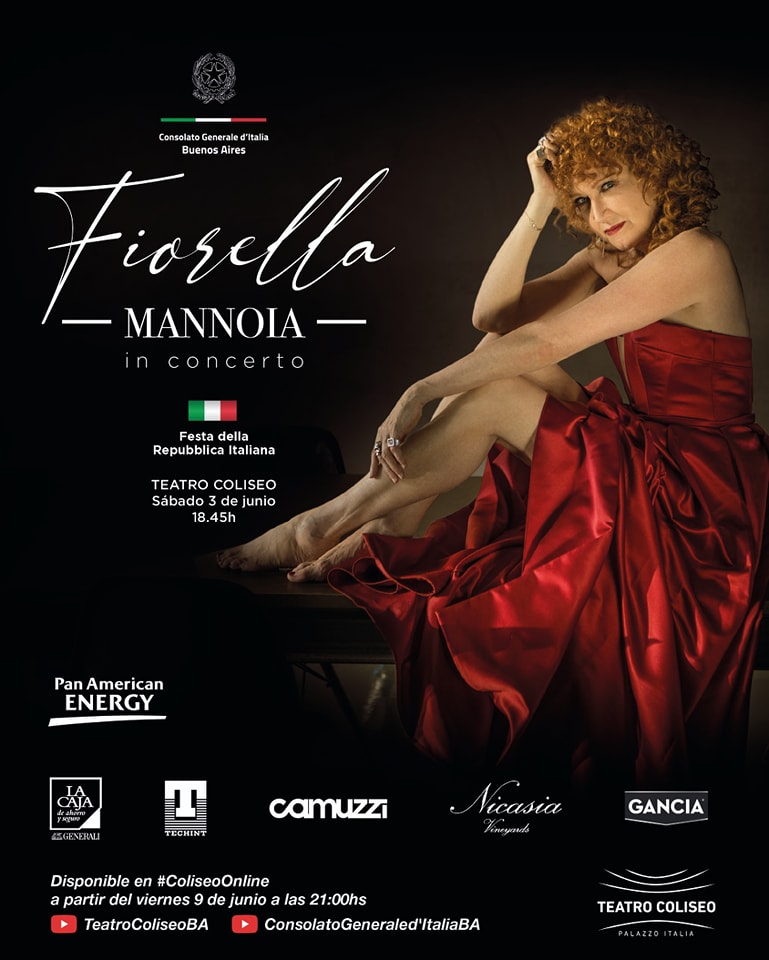 Fiorella Mannoia Fiorella Mannoia En El Teatro Coliseo