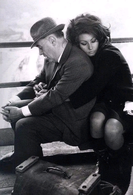 Sophia Loren y Carlo Ponti