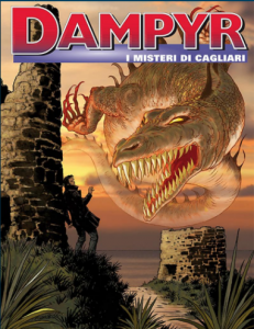Copertina Dampyr n.139 'I MIsteri di Cagliari' (Fonte Sergio Bonelli Editore)