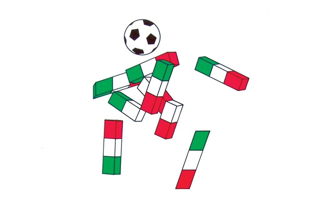 il Sant'Elia ai Mondialii - Simbolo ufficiale Mondiali "Italia 90"