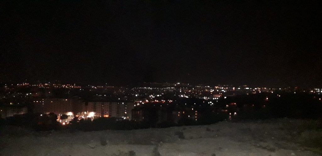 La notte di San Lorenzo, via Goito a Cagliari