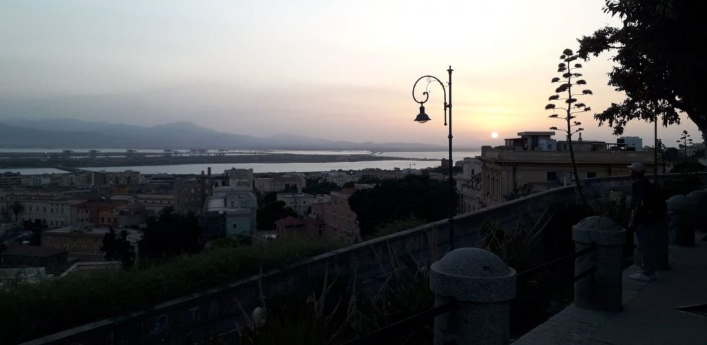 La notte di San Lorenzo, viale Buoncammino