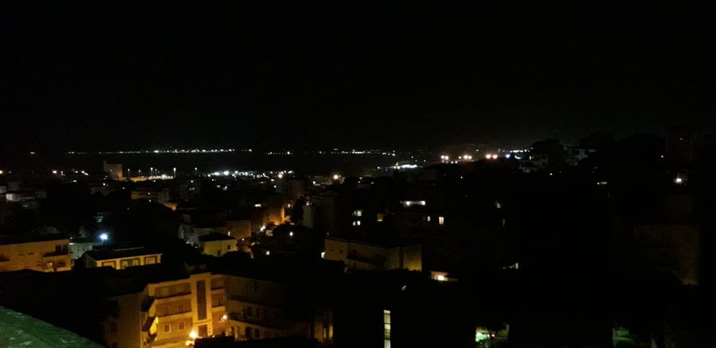 La notte di San Lorenzo, viale Buoncammino