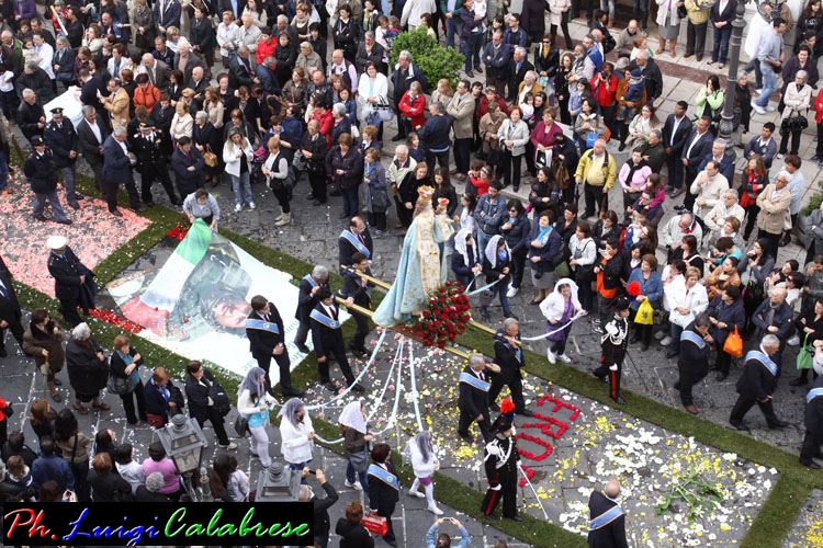 processione della Madonna -Foto Di Gino Calabrese