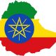 Etiopia -. Bandiera Eriopia