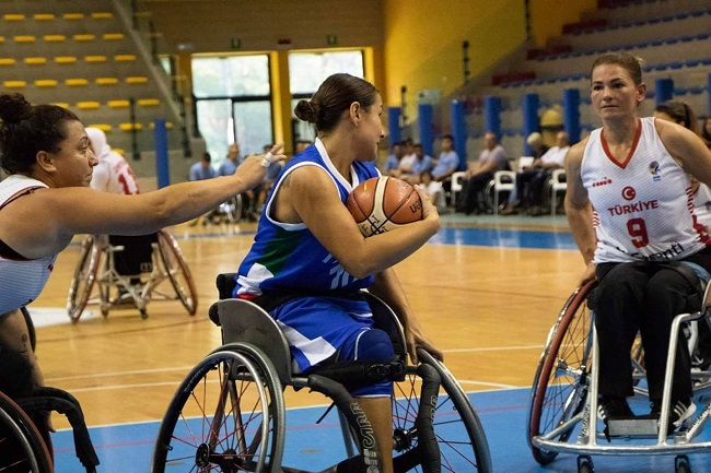 Basket in carrozzina - Lorena Azione