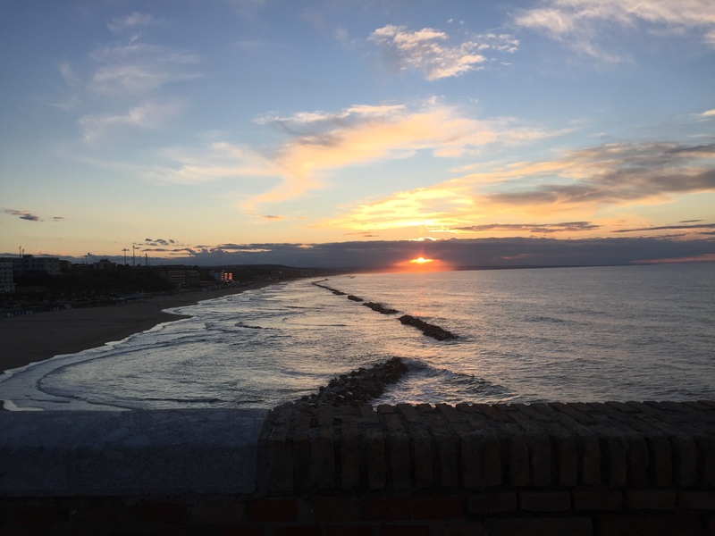 Termoli al tramonto