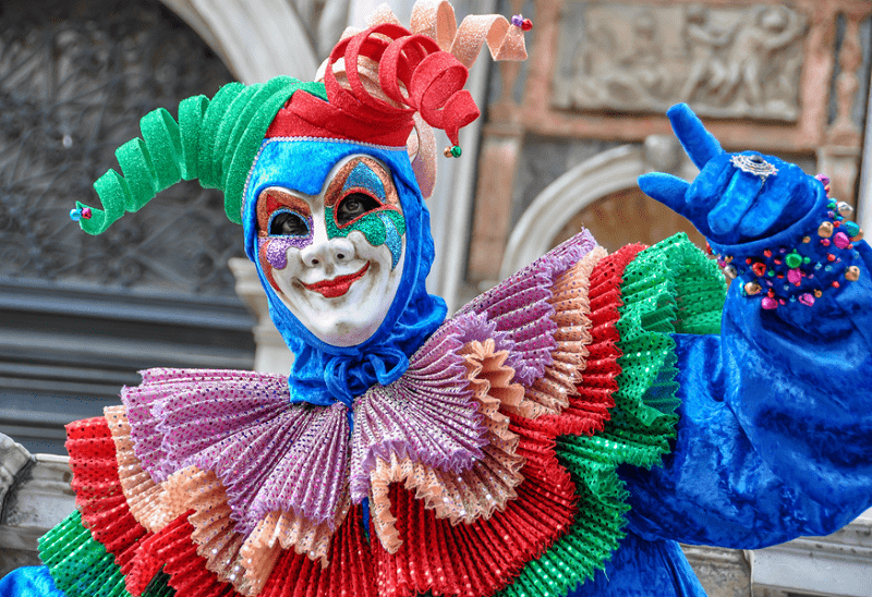 Carnevale di Capua - una maschera della festa