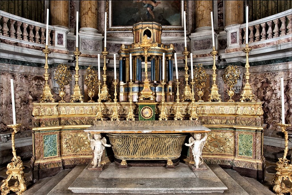 cappella palatina - altare
