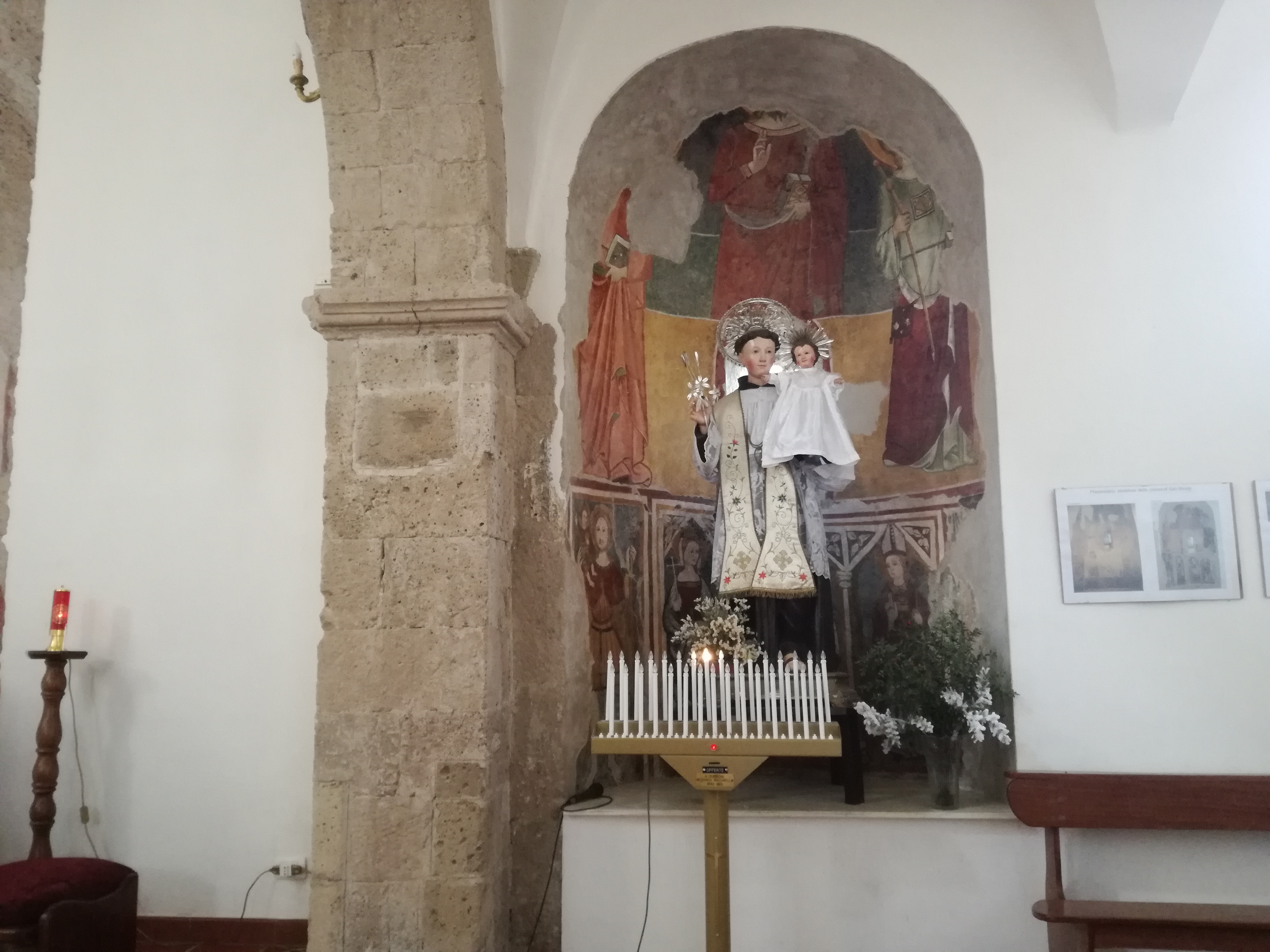 affresco della chiesa di San Nicola