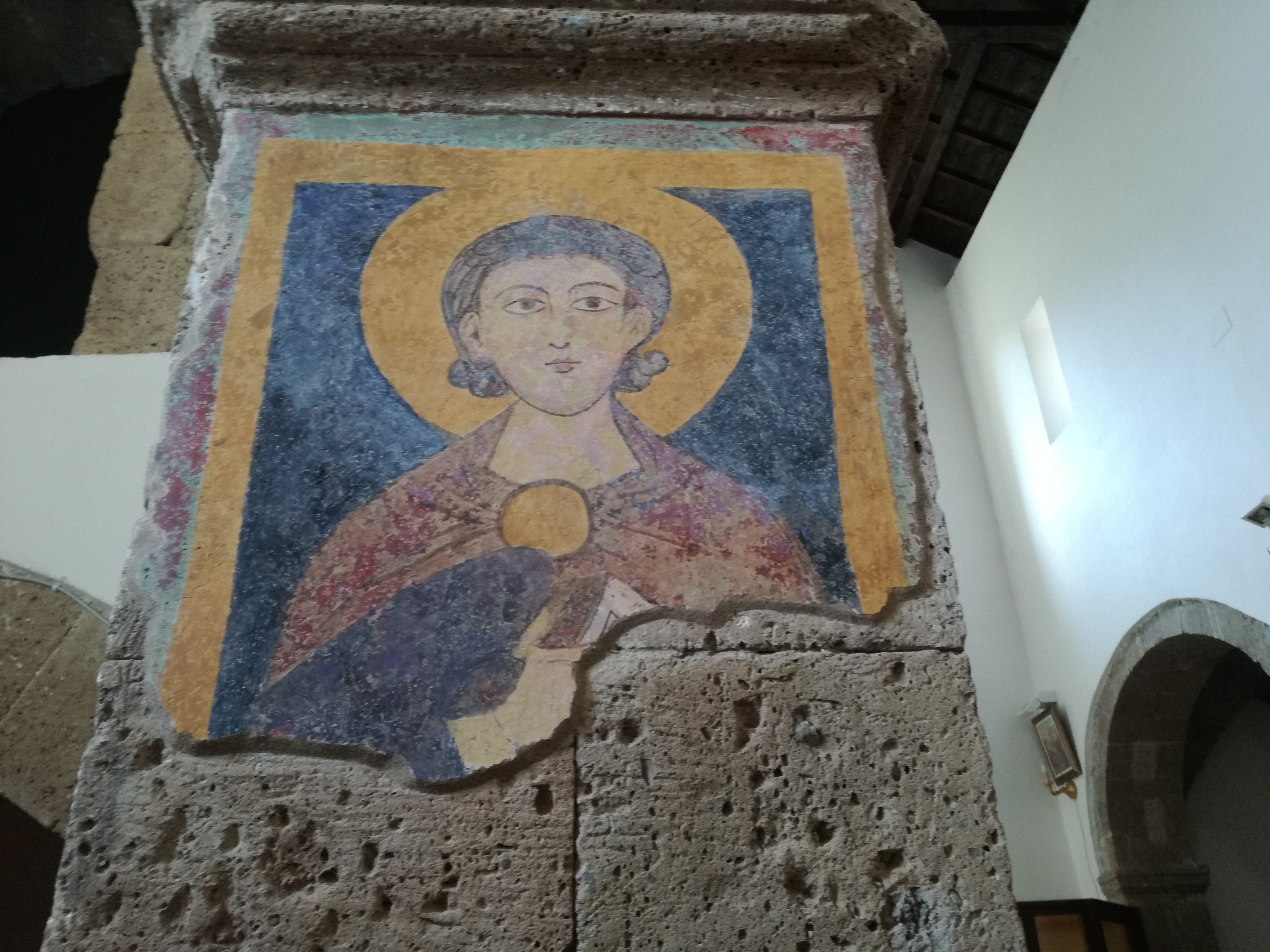 Affresco della chiesa di San Nicola a Presenzano