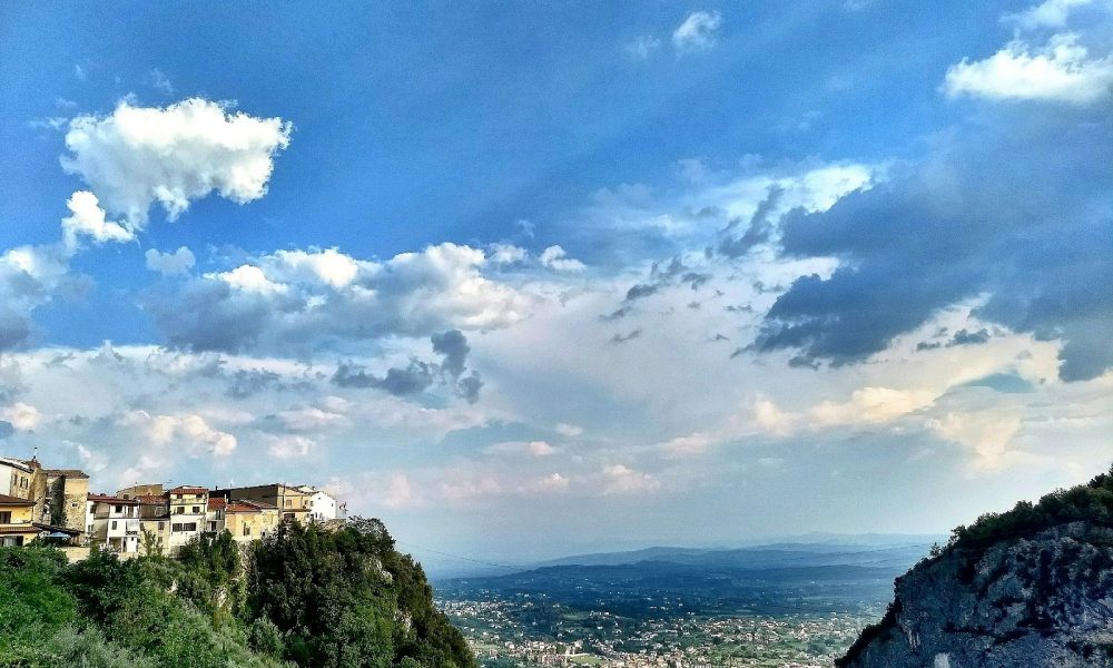 Castello Del Matese - panorama dalla terrazza