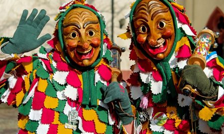 Carnevale capua - due maschere