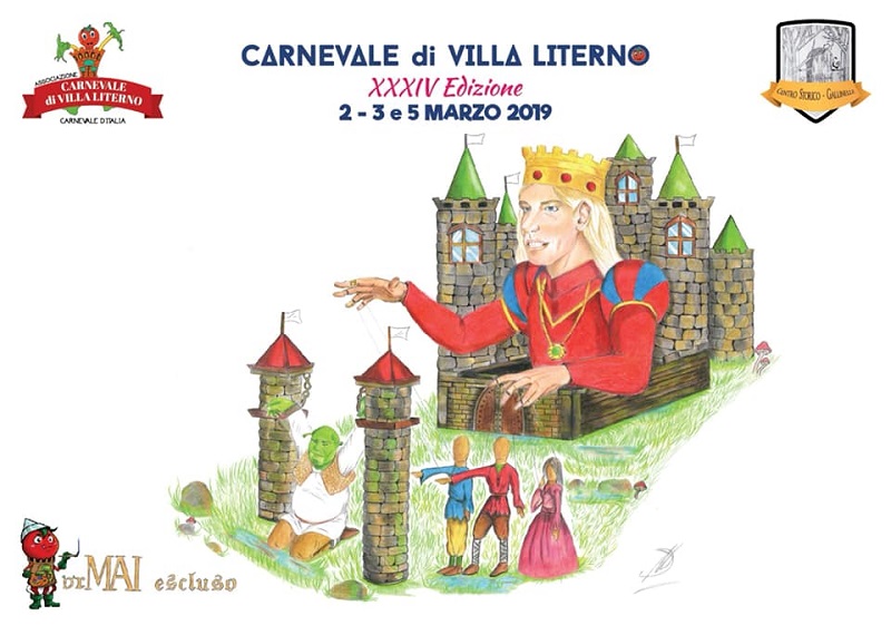 Manifesto del Carnevale di Villa Literno 2019