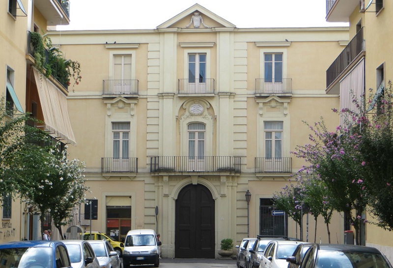Palazzo Paternò visto da via Ferrara