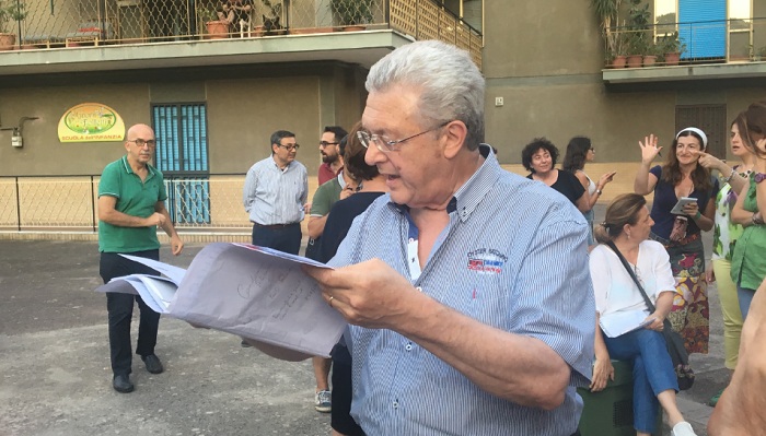 Alberto Zaza Daulisio in favore del boschetto di Centurano